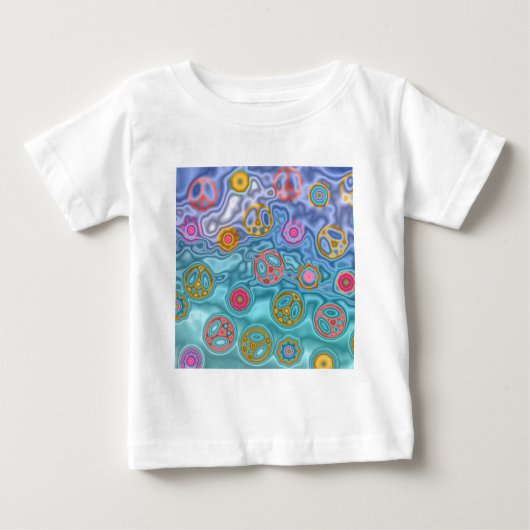Retro 60s Peaceful Ocean Waves Apparel Gifts (Voorkant)