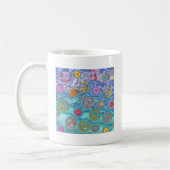 Retro 60s Peaceful Ocean Waves Apparel Gifts Koffiemok (Links)