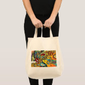 Retro 60s Psychedelic Cycle of Life Gifts Apparel Tote Bag (Voorkant (product))