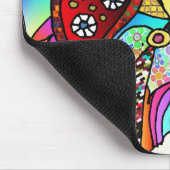 Retro 60s Psychedelic Hearts Paisley Gifts Apparel Muismat (Hoek)