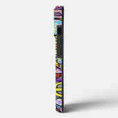 Retro 60s Psychedelic Shalom LOVE Case-Mate iPhone Case (Achterkant / Links)