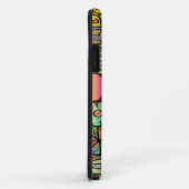 Retro 60s Psychedelic Shalom LOVE Case-Mate iPhone Case (Achterkant/rechts)