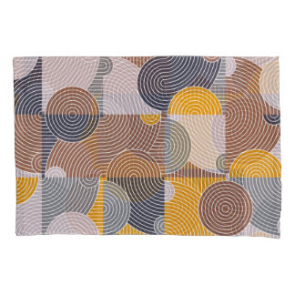 Retro 60s Tiles: Colorful Geometric Pattern Kussensloop