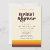 Retro 60s  Vrijgezellenfeest Kaart (Voorkant)