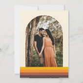 Retro 60s  Vrijgezellenfeest Kaart (Achterkant)