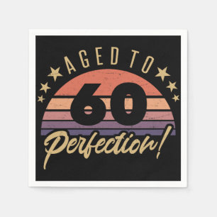Retro 60th Birthday Humor Servet
