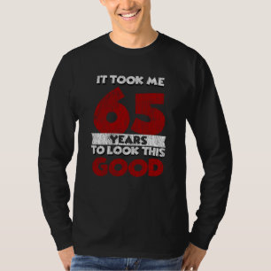Retro 65 Jaar Oud Funny 65e Verjaardagscadeau T-shirt