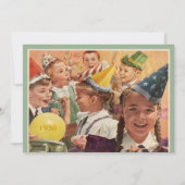 Retro 65e verjaardagsfeest 1950 Herinneringen aan  Kaart (Voorkant)