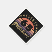 Retro 65th Birthday Humor Servet (Hoek)