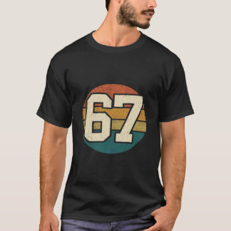 Retro 67 Vintage Distressed Number Shirt