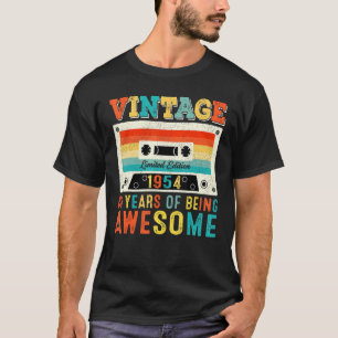 Retro 68 jaar Geweldige Vintage 68e geboorte T-shirt