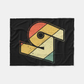 Retro 6 7 Meme Zes Zeven Namaste Grappige Hallowee Fleece Deken (Voorkant (Horizontaal))