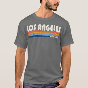 Retro 70-er 80-er jaren stijl Los Angeles Ca vinta T-shirt