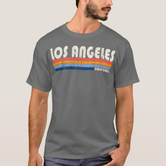Retro 70-er 80-er jaren stijl Los Angeles Ca vinta T-shirt