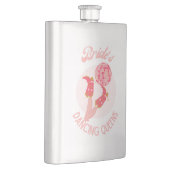 Retro 70-er Jaren Bruid Dansende Koninginnen Bache Flacon (Rechts)