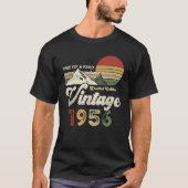 Retro 70e 1956 geschenken 70 jaar oud gemaakt in 1 t-shirt (Voorkant)