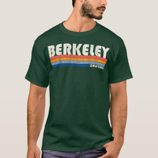 Retro 70er 80er stijl Berkeley Ca grappig T-shirt