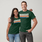 Retro 70er 80er stijl Berkeley Ca grappig T-shirt (Unisex)