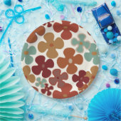 retro 70s 60s patroonpapier borden papieren bordje (Feest)