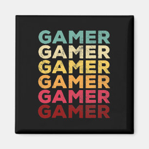 Retro 70s 80s 90s Videogame Mannen Jongens Gift Magneet