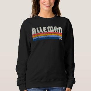 Retro  70s 80s Stijl Alleman Iowa Trui