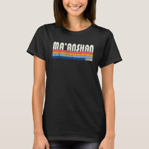 Retro 70s 80s Stijl Mau2019anshan China T-shirt