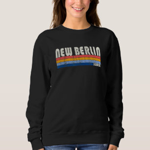 Retro  70s 80s Stijl New Berlin Illinois Trui