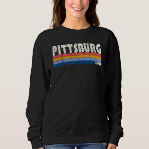 Retro 70s 80s Stijl Pittsburg Kansas Trui