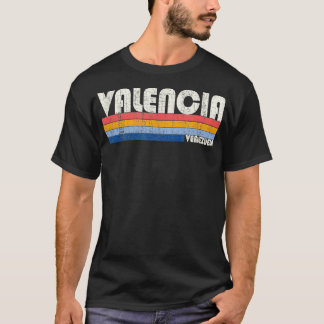 Retro 70s 80s Stijl Valencia Venezuela T-shirt