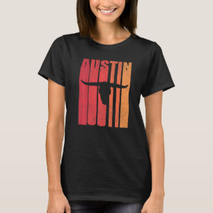 Retro 70s  Austin Shirt Longhorn Silhouette
