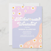 Retro 70s Bachelorette Weekend Itinerary Kaart (Voorkant)