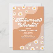 Retro 70s Bachelorette Weekend Itinerary Kaart (Voorkant)