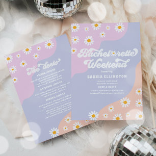 Retro 70s Bachelorette Weekend Itinerary Kaart