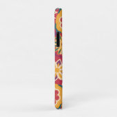 Retro 70s bloemige patchwork Blijf sterkOmarm vib Case-Mate iPhone Case (Achterkant/rechts)