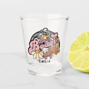 Retro 70s Boogie Disco Dancing Bridal Bachelorette Shot Glas