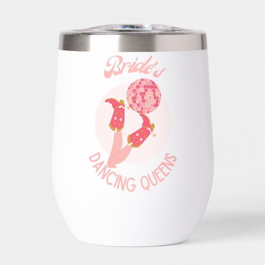 Retro 70's Bride's Dancing Queens Bachelorette (Voorkant)