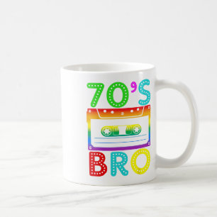 Retro 70's Bro voor Halloween Family Matchi Koffiemok