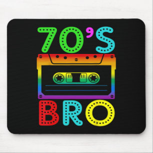 Retro 70's Bro voor Halloween Family Matchi Muismat