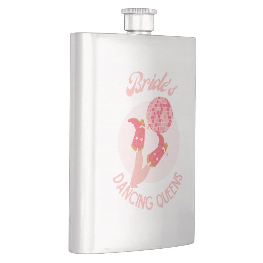 Retro 70s Bruid Koninginnen van de Dans Bacheloret Flacon (Rechts)