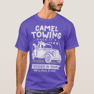 Retro 70s Camel Towing Services  Tow Truck T-shirt