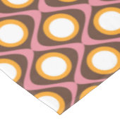 Retro 70s cirkelvormig golvend patroon tafelkleed (Gekanteld)