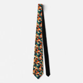 Retro 70s Classic Custom Necktie Stropdas (Voorkant)