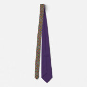Retro 70s Classic Custom Necktie Stropdas (Achterkant)