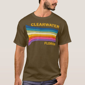 Retro  70s Clearwater Florida T-shirt