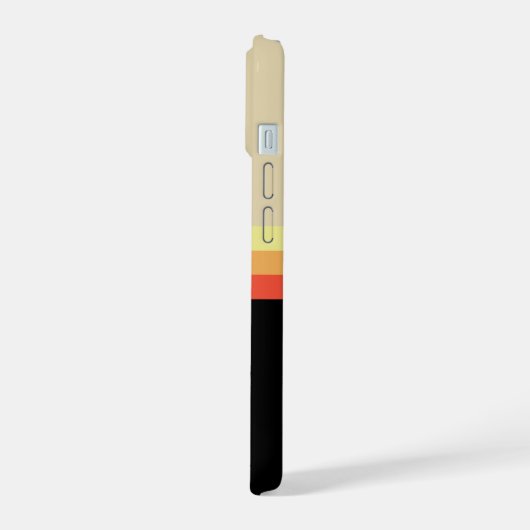 Retro 70s Coloured Palette iPhone 15 Case (Linkerkant)