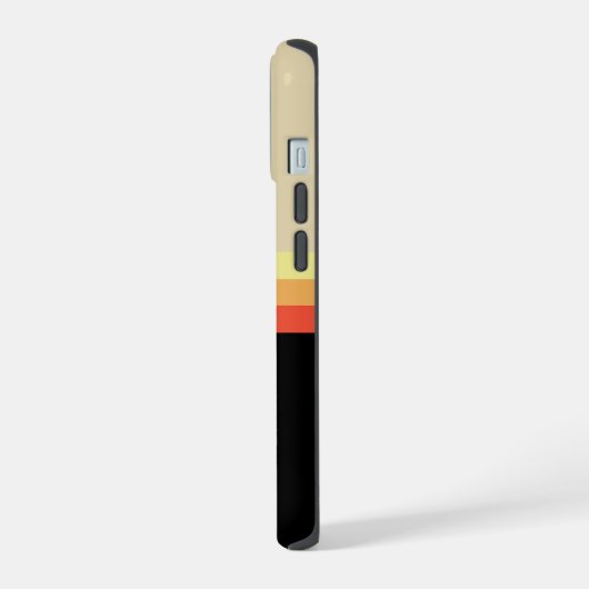 retro 70s Coloured Palette iPhone 15 Case (Linkerkant)