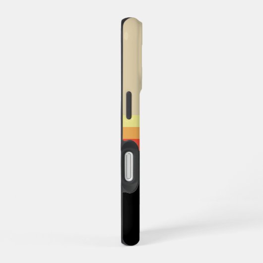 Retro 70s Coloured Palette iPhone 16 Hoesje (Rechterkant)