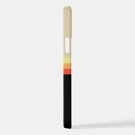 Retro 70s Coloured Palette iPhone Hoesje (Rechterkant)