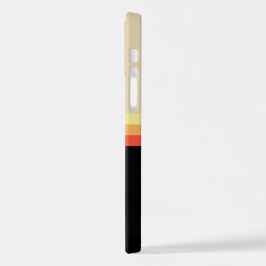 Retro 70s Coloured Palette iPhone Hoesje (Linkerkant)