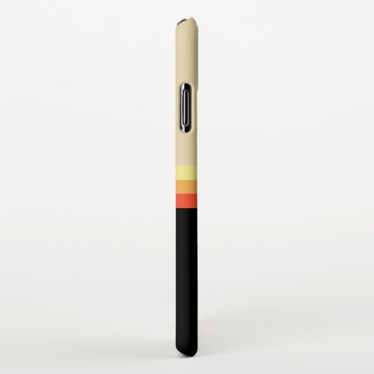 Retro 70s Coloured Palette iPhone Hoesje (Rechterkant)